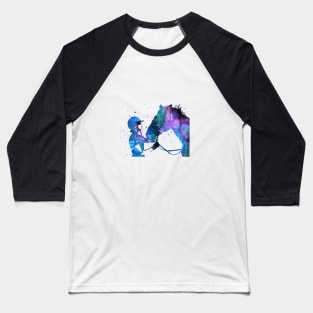 Girl with horse Baseball T-Shirt